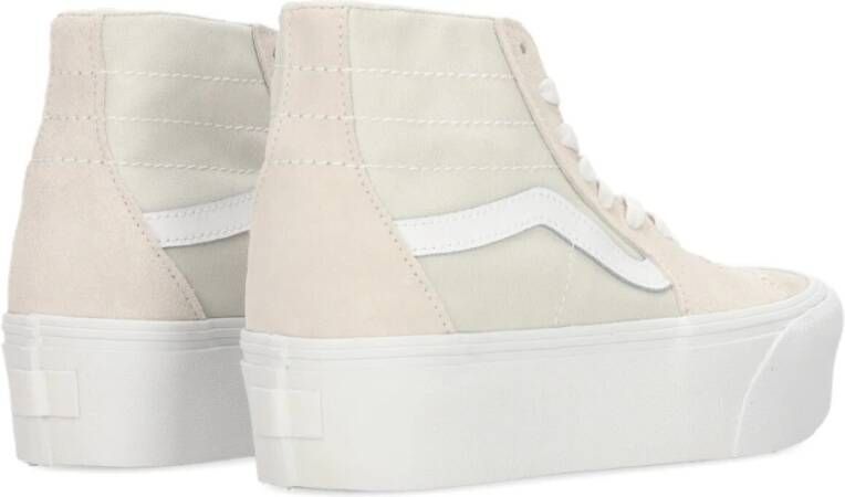 Vans Grijze High-Top Veterschoen Gray Dames