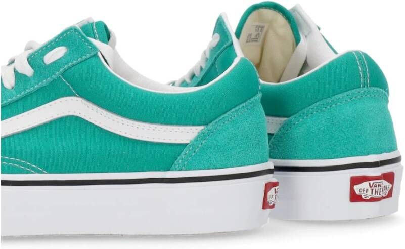 Vans Groene lage sneaker met rubberen zool Green Heren