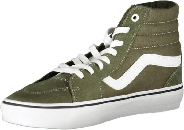 Vans Groene Polyester Sneaker met Veters Green Heren