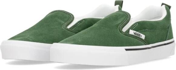 Vans Groene Slip-On Lage Schoen met Logo Green Heren