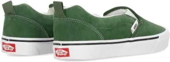 Vans Groene Slip-On Lage Schoen met Logo Green Heren