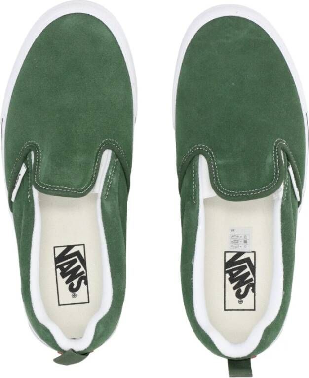 Vans Groene Slip-On Lage Schoen met Logo Green Heren