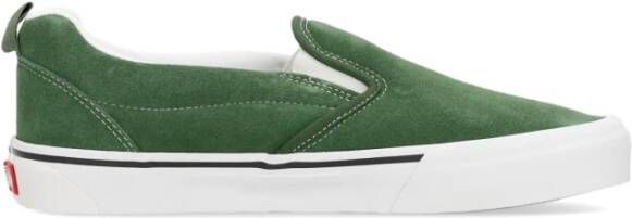 Vans Groene Slip-On Streetwear Sneakers Green Heren