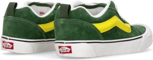 Vans Groen Wit Lage Sneakers Multicolor Heren