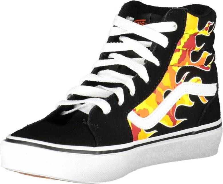 Vans Heren Hoge Sneakers Zwart Black Heren