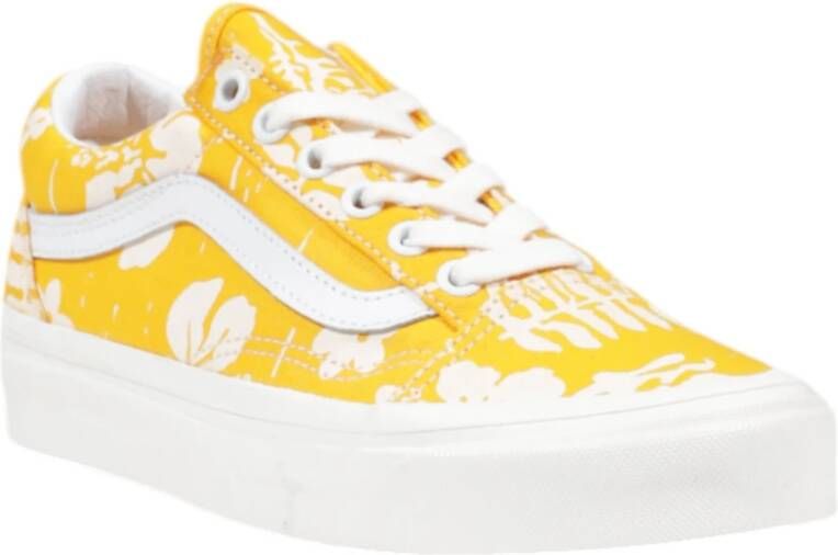 Vans Herfst Winter Dames Stoffen Schoenencollectie Yellow Dames