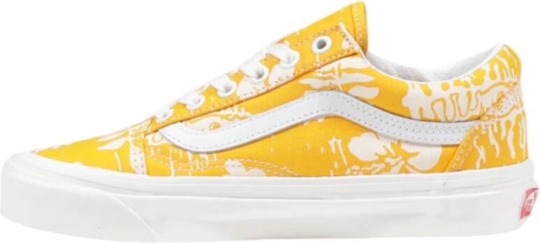 Vans Herfst Winter Dames Stoffen Schoenencollectie Yellow Dames