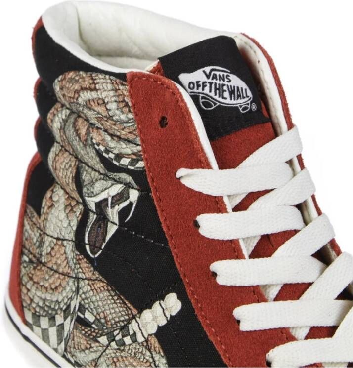 Vans Hoge Snake Print Sneaker Brown Heren