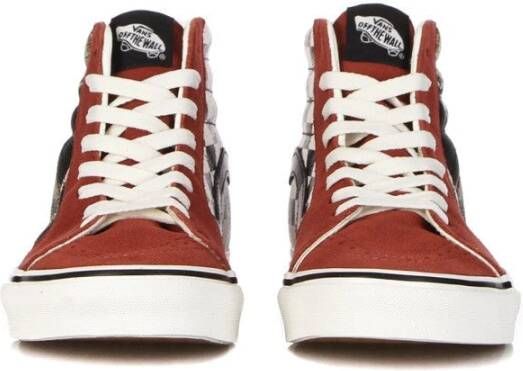 Vans Hoge Snake Print Sneaker Brown Heren