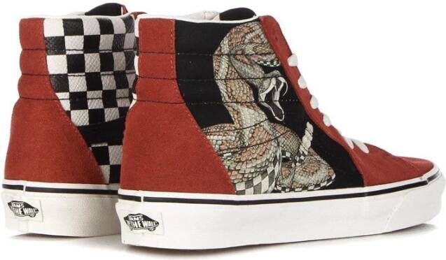 Vans Hoge Snake Print Sneaker Brown Heren