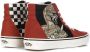 Vans Hoge Top Slangenprint Sneakers Red Heren - Thumbnail 7