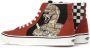 Vans Hoge Top Slangenprint Sneakers Red Heren - Thumbnail 9