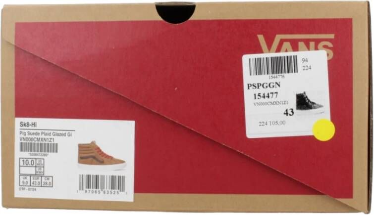 Vans Hoge Sneakers Brown Heren