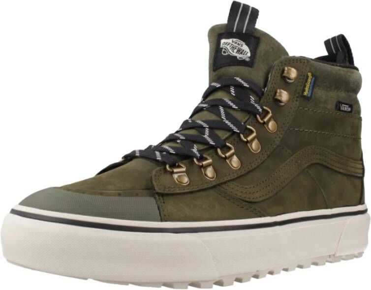 Vans Hoge Sneakers voor Mannen Green Heren