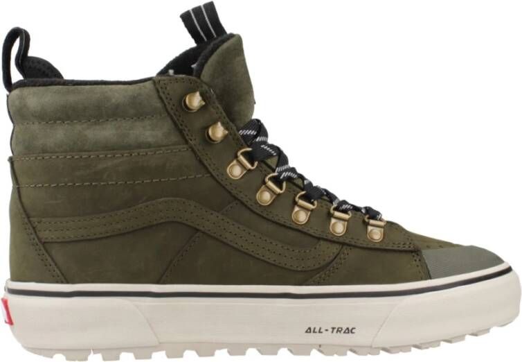 Vans Hoge Sneakers voor Mannen Green Heren