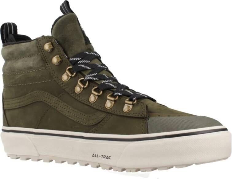 Vans Hoge Sneakers voor Mannen Green Heren