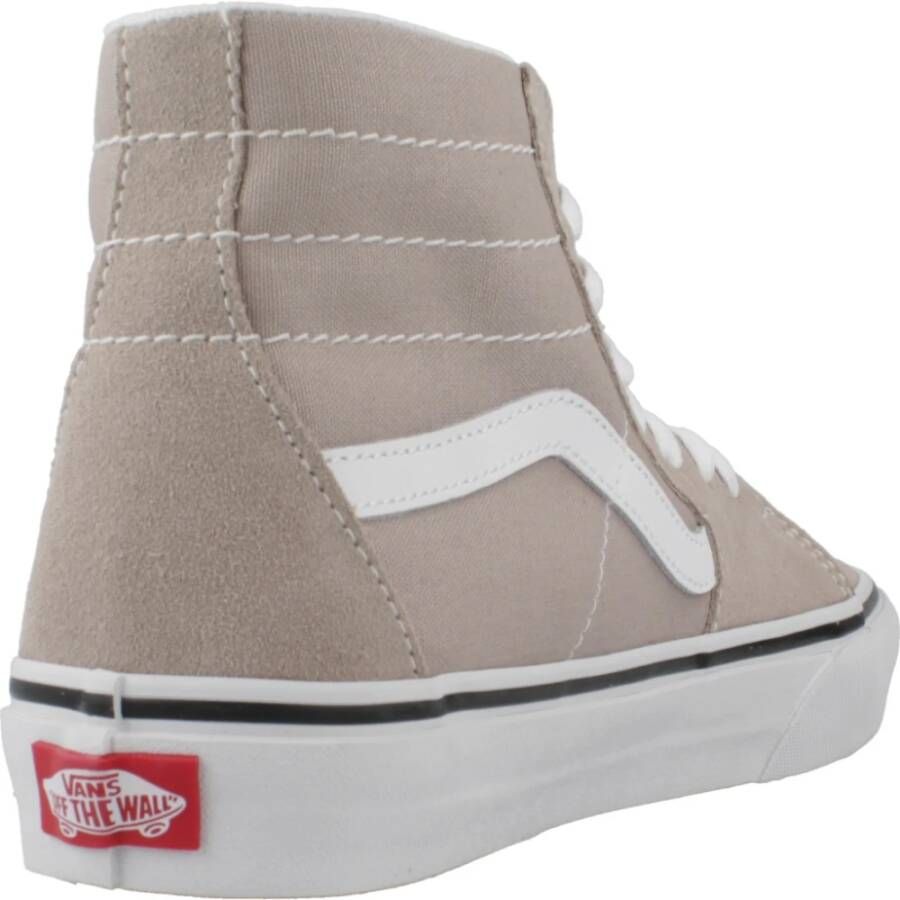 Vans Hoge Tapered Sneakers Beige Dames