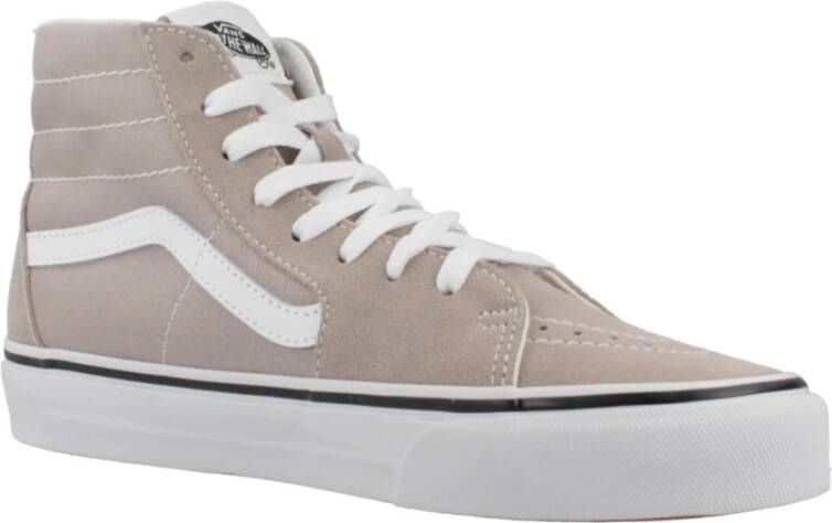 Vans Hoge Tapered Sneakers Beige Dames