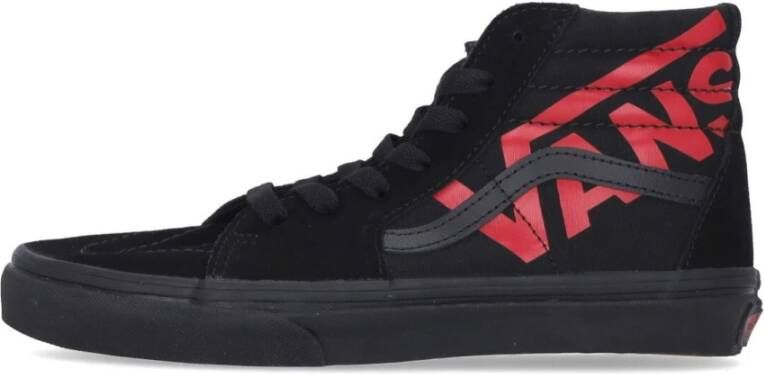 Vans Hoge Top Sk8-hi Logo Schoenen Zwart rood Black Heren