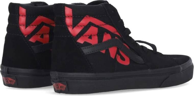 Vans Hoge Top Sk8-hi Logo Schoenen Zwart rood Black Heren