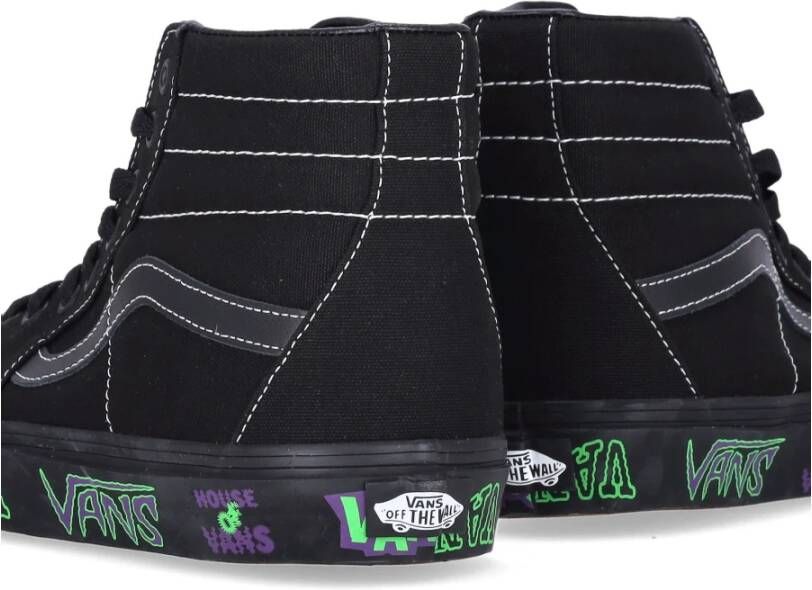 Vans Hoge Top Skate Schoen Zwart Black Heren