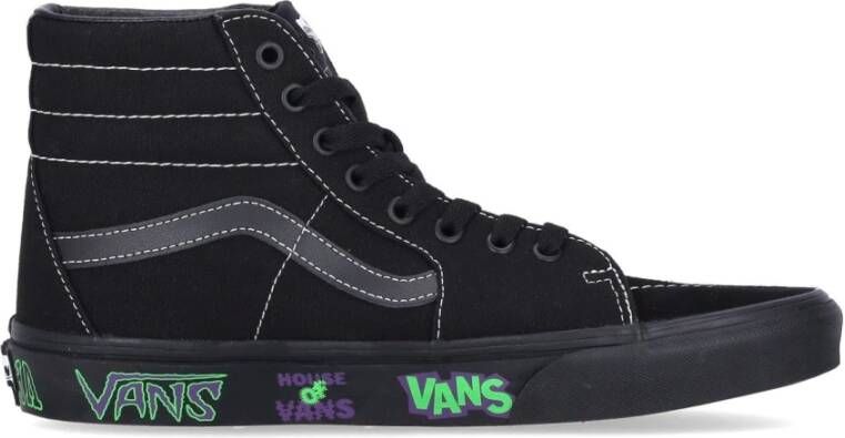 Vans Hoge Top Skate Schoen Zwart Black Heren