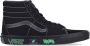 Vans Hoge Top Skate Schoen Zwart Black Heren - Thumbnail 3