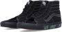 Vans Hoge Top Skate Schoen Zwart Black Heren - Thumbnail 4