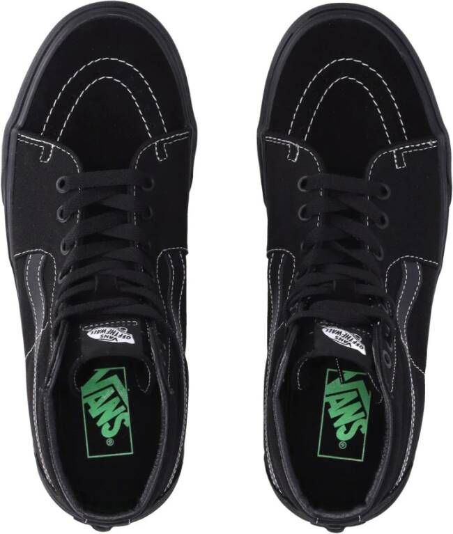 Vans Hoge Top Skate Schoen Zwart Black Heren