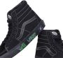 Vans Hoge Top Skate Schoen Zwart Black Heren - Thumbnail 9