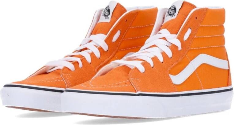 Vans Hoge Top Sneaker Oranje Tijger Wit Orange Heren