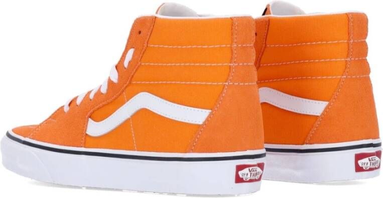 Vans Hoge Top Sneaker Oranje Tijger Wit Orange Heren