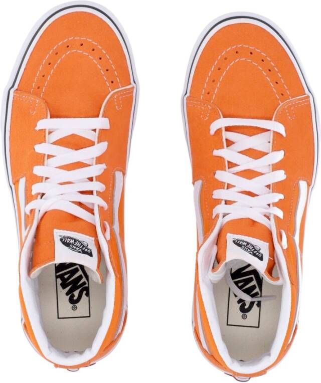 Vans Hoge Top Sneaker Oranje Tijger Wit Orange Heren