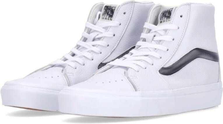 Vans Hoge Top Sneaker Wit Lenticulaire Strepen White Heren