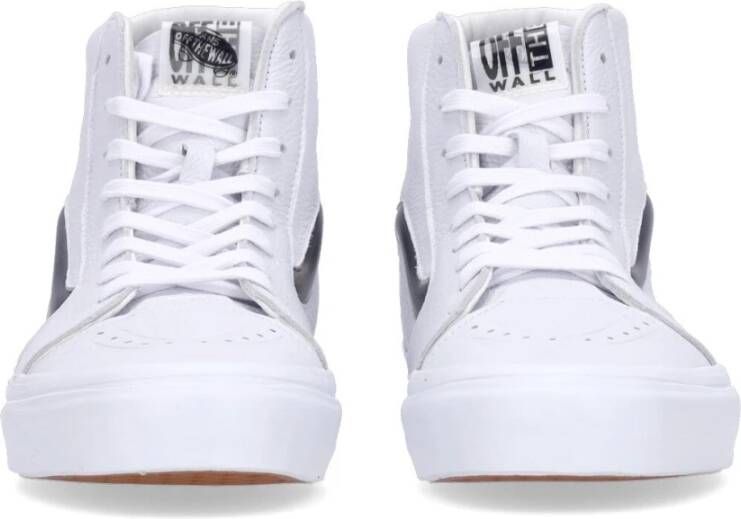 Vans Hoge Top Sneaker Wit Lenticulaire Strepen White Heren