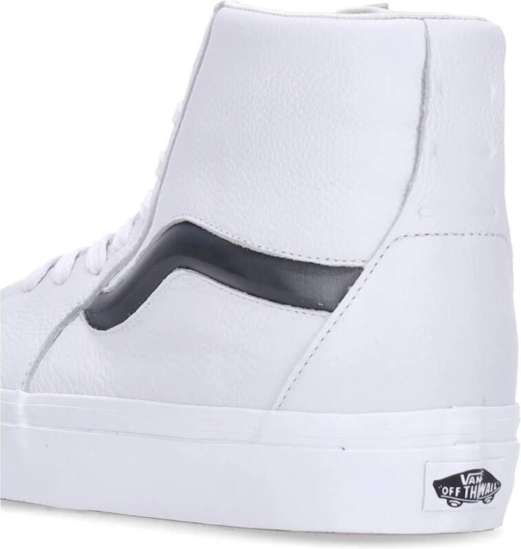 Vans Hoge Top Sneaker Wit Lenticulaire Strepen White Heren