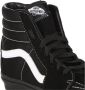 Vans Hoge Top Suède Canvas Sneaker Zwart Black Heren - Thumbnail 12