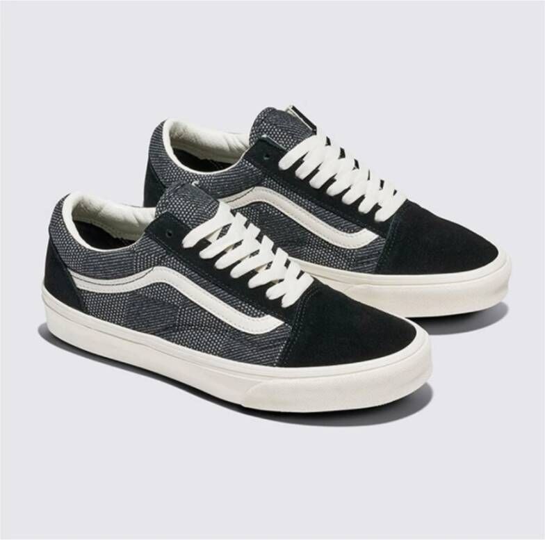 Vans Klassieke Denim Check Sneakers Gray Heren