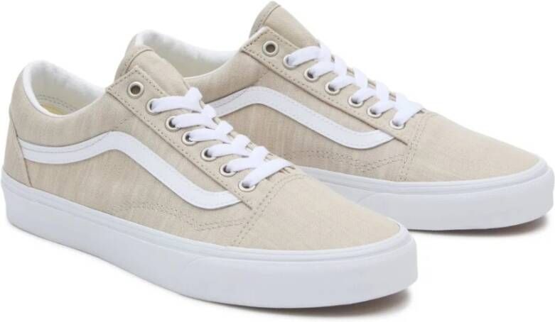 Vans Klassieke Old Skool Sneakers Beige Heren