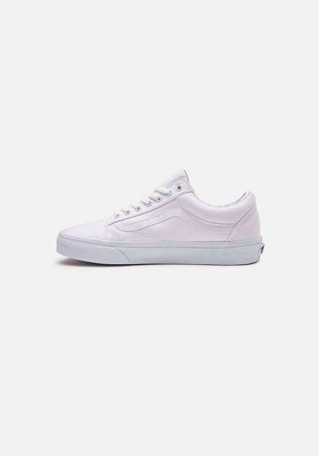 Vans Klassieke Skate Schoenen Wit White Heren