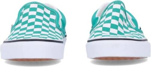 Vans Klassieke Slip-on Peper Groen Wit Sneaker Green Heren