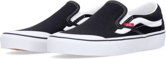 Vans Klassieke Slip-on Sidestripe Lage Schoen Black Heren