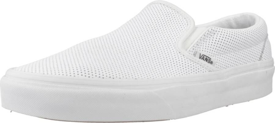 Vans Klassieke Slip-On Sneakers White Heren