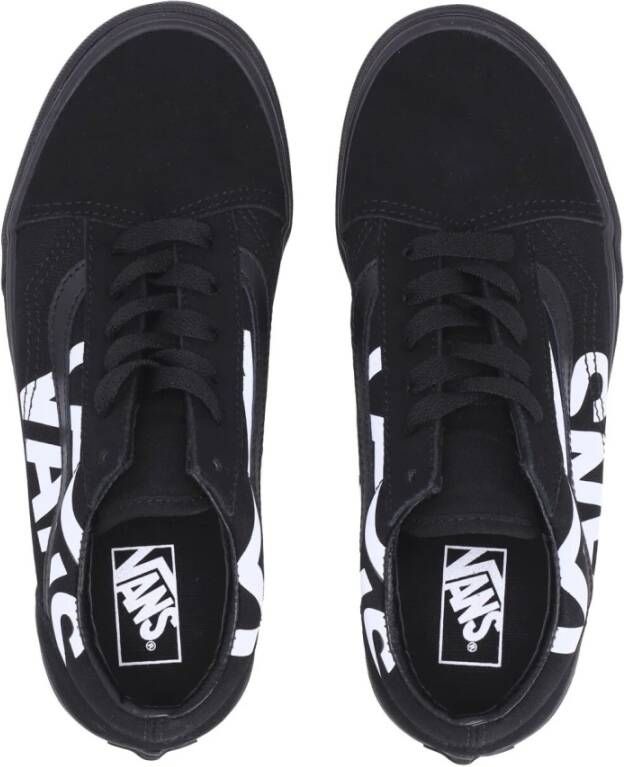 Vans Klassieke Zwart Wit Logo Sneakers Black Heren