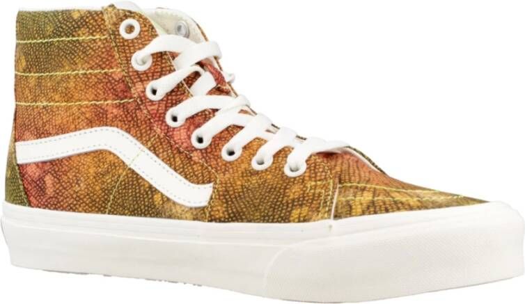 Vans Kobra High Top Sneakers Orange Dames