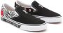 Vans Koreaanse Typografie Slip-on Sneakers Black Dames - Thumbnail 5