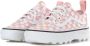 Vans Lage Canvas Sneaker Katoen Snoep Wit Pink Dames - Thumbnail 3