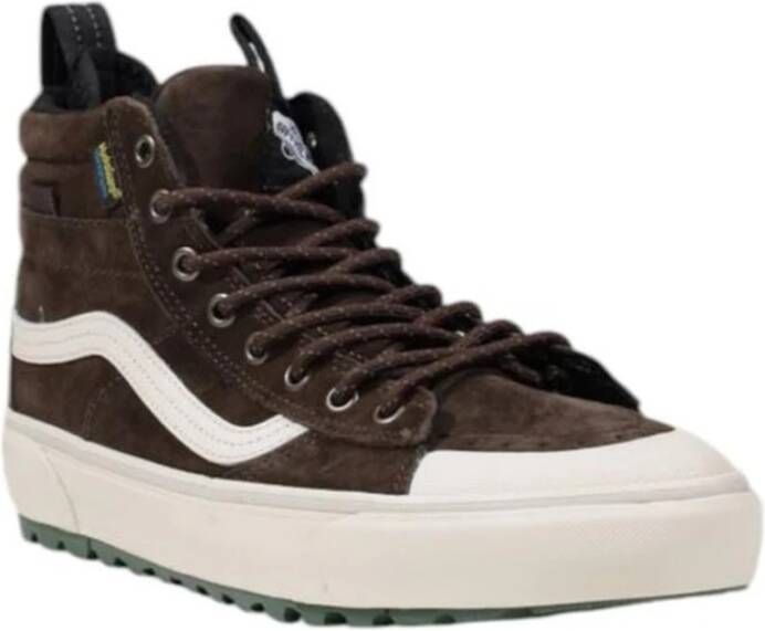 Vans Lage Leren Sneakers Brown Heren