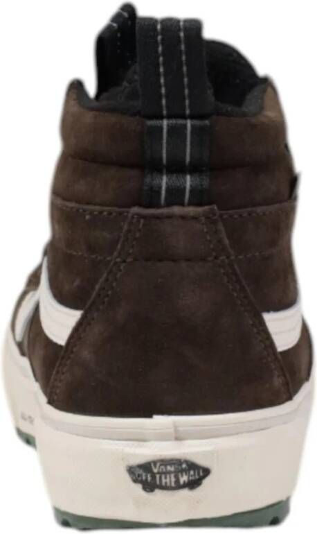 Vans Lage Leren Sneakers Brown Heren