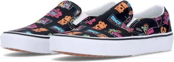 Vans Lage Slip-on Sneakers Zwart neon Multicolor Heren